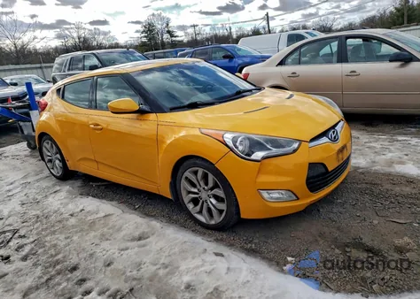 2013 Hyundai Veloster из США, поврежденный, VIN KMHTC6AD0DU173407